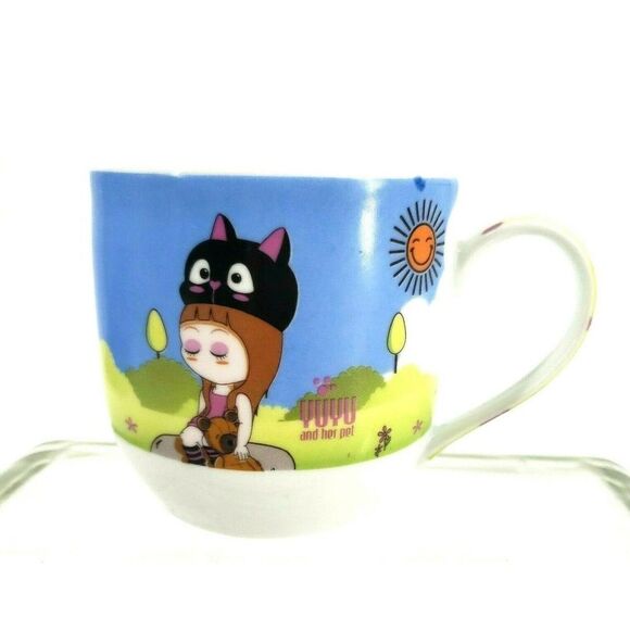 Yu Yu and her Pet Loveable Treasure Mug Cup - Picture 1 of 12